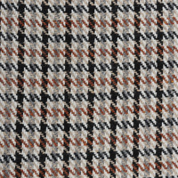 Tissu en tweed pied-de-poule teint en fil 100 % laine de haute qualité, écologique et biologique, pour costume/robe/manteau/veste