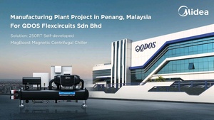 Midea Penyejuk Udara 500kw 공냉식 수냉식 나사식 압축기 산업용 냉각 냉각기 - Product Image 6