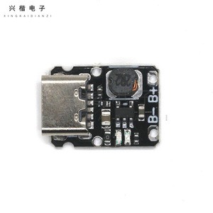 Type C 5V Charge Discharge Module <b>3.7V</b> 4.2V Li-ion <b>Battery</b> Boost Power Board Protection - Product Image 3