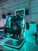 Gafas de Realidad Virtual 9D, Simulador de Vuelo Somatosensorial, Equipo de Entretenimiento, Sala de Experiencias Infantiles para Interiores, Construcción Metálica