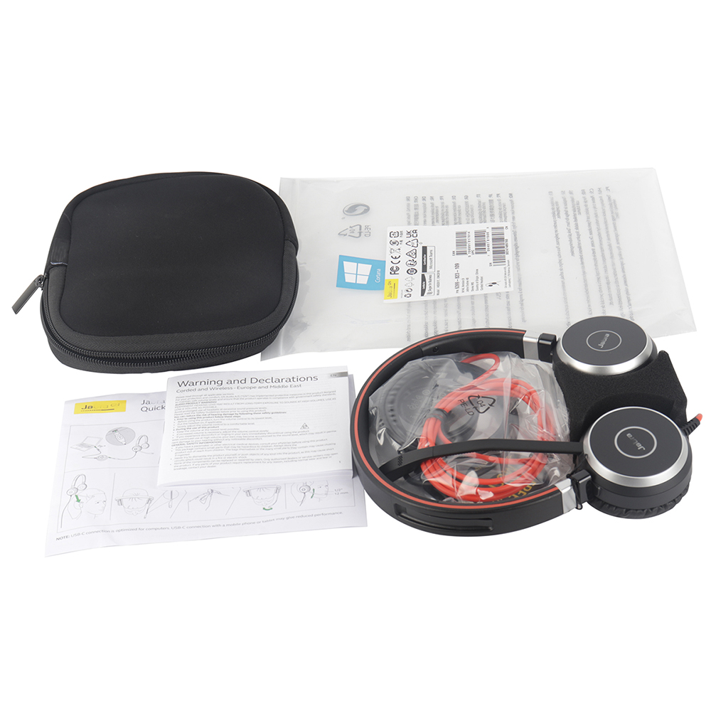 Evolve 40 Stereo MS HSC017 ENC010 USB 3.5mm Noise Reduction