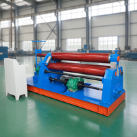 Machine à rouler les tôles en acier W11 - 12 * 1500, manuelle, à 3 rouleaux, avec un bon prix