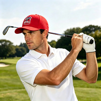 Casquette de golf et de baseball unisexe d'été, couleur unie, 6 panneaux, imperméable, maille perforée au laser, snapback, trucker, personnalisable, séchage rapide