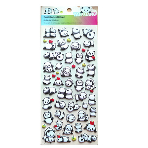 Pegatinas de Animales con Efecto 3D, Lindas Pegatinas de Panda de Espuma VA para Recompensas Escolares - Product Image 4