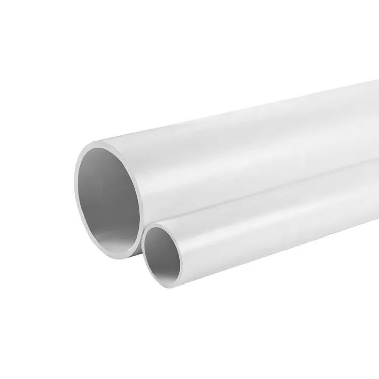 SCH40 DWV tubo in PVC tubo di scarico in plastica ASTM D1785/D2665 per sotterraneo