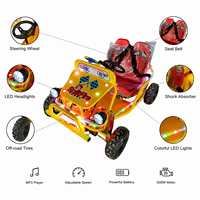 Kart électrique personnalisable avancé 48V 500W pour adultes, 40 km/h, transmission par axe, cadre en acier, pour la course sportive