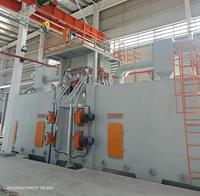 Elektrische Hochleistungs-Durchlauf-Rollenförderer-Strahlanlage mit Motor für Stahlprofile Sa2.5 Oberflächenvorbereitungssystem