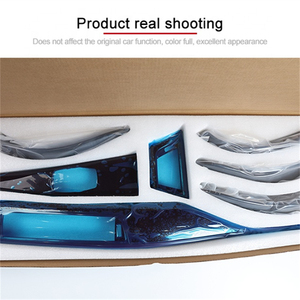 Set 7 pezzi accessori per auto sportive Abs decorazione interni rifiniture per cruscotto porta per BMW 3 4 serie F30 F31 F34 <span class=keywords><strong>F36</strong></span> - Product Image 2