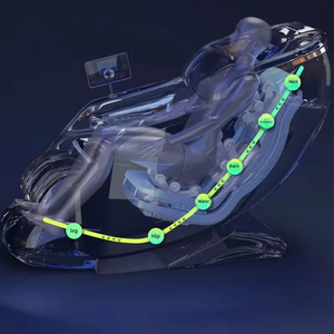 2025 Luxus OEM/ODM Shiatsu SL-Track Beheizter Massagesessel, elektrisch verstellbar, 5D-Ganzkörper-Zero-Gravity-Rückenmassage für die Füße - Product Image 4