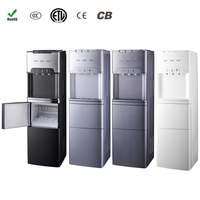 Machine à glaçons électrique à chargement par le haut en plastique avec eau chaude et froide pour usage extérieur, domestique, hôtelier et en camping-car