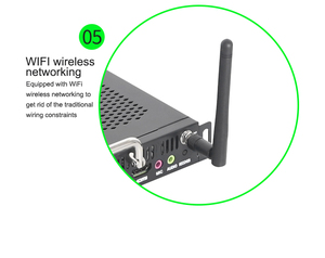 Komputer OPS tertanam H610 Gen 12 Intel <span class=keywords><strong>I5</strong></span> <span class=keywords><strong>CPU</strong></span> Win11 Pro untuk tampilan mengajar papan tulis Digital - Product Image 4