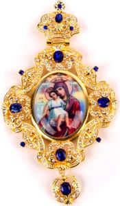 Collar con colgantes de la Virgen María, colgante de aleación, <span class=keywords><strong>el</strong></span> más popular, griego - Product Image 5