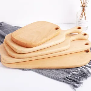 Durable herramientas de cocina de madera de roble tablero de corte/quesos de tabla de cortar madera/haya tableros de corte de madera
