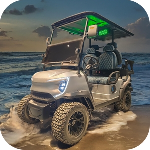 รถกอล์ฟไฟฟ้า4 + 2ที่นั่งปรับแต่งสีได้3500W ผ่านการรับรอง CE - Product Image 1