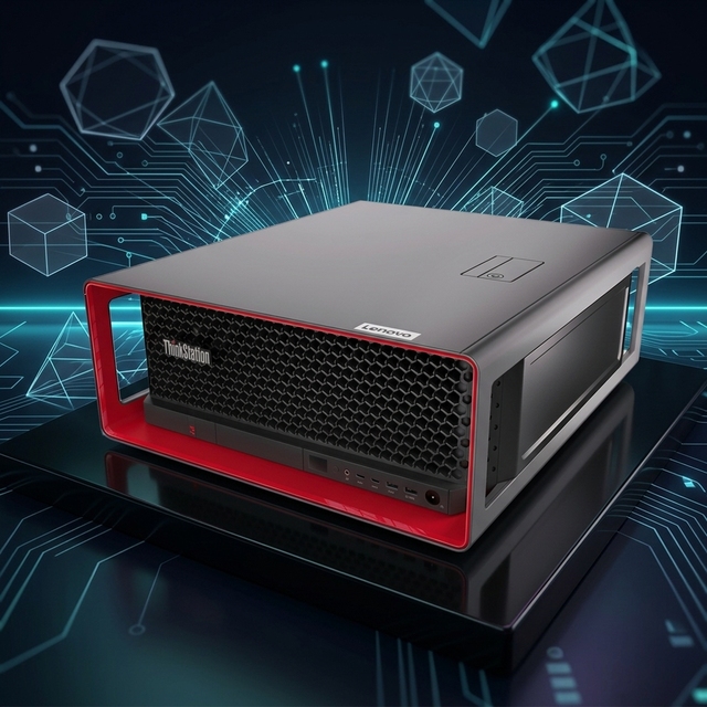 ThinkStation P7 Deep Learning AI Simulation Graphics Workstation W5-3423/16G/2T/1400W Desktop Computer