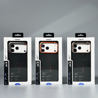 Coque de téléphone en fibre de carbone et aramide B378 pour iPhone 17 16 15 14 Pro Max Air avec dos magnétique Coque de téléphone