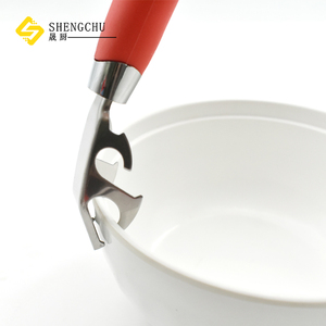 Ouvre-bocal multifonctionnel avec poignée en silicone antidérapante, ouvre-bouteille en acier inoxydable, gadget de cuisine - Product Image 5