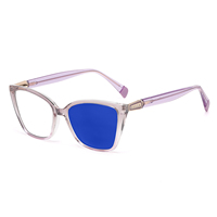 Nouvelles lunettes de jeu à changement de couleur, bloquant la lumière bleue, transparentes, photochromiques, filtre anti-lumière bleue, lunettes œil de chat