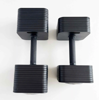 Ensemble d'Haltères Ajustables 3-en-1: Haltères, Kettlebells et Barre de Musculation pour un Entraînement Polyvalent
