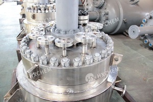 Réacteur d'hydrogénation à échelle pilote bibo en acier inoxydable 304/316 de 300 L, cuve de réaction HXCHEM semi-automatique à moteur, haute productivité - Product Image 5