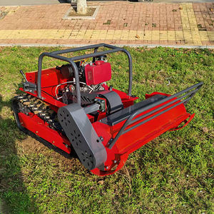 ディーゼルエンジン搭載小型ロボット草刈機 切断幅800mm 1000mm 1200mm リモコン式クローラー芝刈り機 - Product Image 3