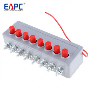 Corne à air pour camion de musique OE 317, chrome, 6 tuyaux, 8 sons, électronique, 12V ou 24V - Product Image 5