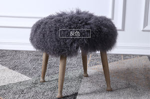 Coussin en peau de mouton tibétaine, vêtement à longueur de fourrure naturelle, imperméable et Durable - Product Image 5