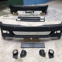 Kit de carrosserie de pare-chocs arrière Style M5 pour BMW Série 5 E39 1995-2003 Berline avec sortie d'échappement simple/double