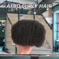 Extensions de cheveux brésiliens Remy Afro Kinky en vrac pour la réparation de dreadlocks et de locs, tressage torsadé avec trame simple