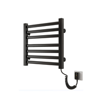 Sèche-serviettes électrique mural étanche IPX4 à 7 barres pour salle de bain