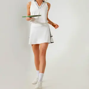 Хостарон, остыть и сохнуть, с быстросохнущим теннисным платьем, Теннисный комплект, короткая юбка для гольфа, юбка-брюки