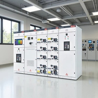 Panel de Distribución Eléctrica Retráctil de Bajo Voltaje AN GAO OEM/ODM GCK 3150A, Equipo de Conmutación Eléctrica de Alta Corriente para Petróleo y Gas