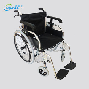 Kangweichi Manual Wheelchair Lightweight Foldable Portable Travel <b>Chair</b> For Elderly And Disabled <b>Mobility</b> Aid - Product Image 3