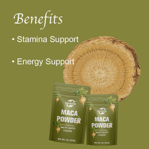Poudre de Maca OEM/ODM très vendue, soutient l'immunité, l'énergie et la résistance, 16 oz (1 lb) – Végétalien, sans gluten, sans OGM - Product Image 4
