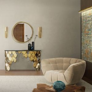 Muebles de lujo para el hogar Base de acero inoxidable dorado Silla de ocio individual nórdica Tela minimalista Sala de estar Silla individual - Product Image 4