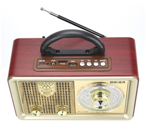 Radio Retro MEIER M110BT AM FM SW de 3 Bandas, Radio Vintage Recargable con Control Remoto - Product Image 3
