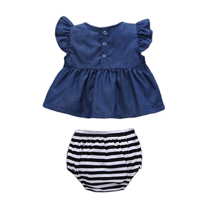 Ropa Barata para Bebés, Vestidos para Niñas, Pantalones, Conjuntos con Leggings Cortos, Muestra Gratis de China - Product Image 1