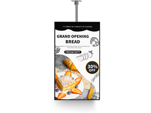 43inch trong nhà điện tử 4K độ phân giải siêu mỏng dọc treo tường Android LCD quảng cáo kỹ thuật số biển hiển thị - Product Image 2