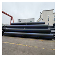 Tuyaux d'eau en polyéthylène haute densité (HDPE) DN800mm, tubes en plastique flexibles SDR11, usage industriel, haute pression, anti-corrosion