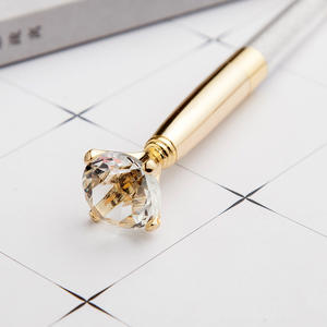 <span class=keywords><strong>Promo</strong></span> Big Top Diamant Bal Pen Met Gegraveerde Logo Multi Color Diamant Kristal Voor Bruiloft Cadeau - Product Image 2