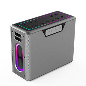 Loa karaoke <span class=keywords><strong>Bluetooth</strong></span> di động FANSBE Outdoor <span class=keywords><strong>Power</strong></span> <span class=keywords><strong>Bank</strong></span> 120W công suất cao, chất lượng âm thanh HiFi, kèm 2 micro không dây - Product Image 4