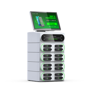 Nhanh phí điện Max 16 bay phí điện thoại di động thay đồ chia sẻ ngân hàng điện sạc tủ cho điện thoại di động với POS Đầu đọc thẻ - Product Image 3