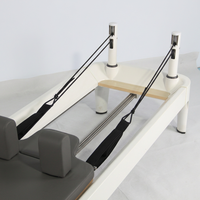 Machine de Pilates Reformer en alliage d'aluminium 2026 en promotion, résistance à ressort réglable, plateforme antidérapante, structure robuste et stable