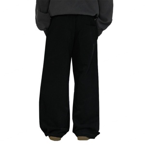 Pantalon de jogging unisexe décontracté et confortable à coupe large, 100 % coton, double épaisseur aux genoux, avec logo personnalisé, service OEM, vente en gros - Product Image 6