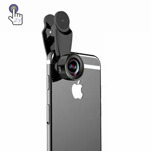उच्च गुणवत्ता यूनिवर्सल 7 में 1 चौड़े कोण मोबाइल फोन कैमरा लेंस के लिए मैक्रो लेंस मोबाइल फोन कैमरा लेंस Fisheye लेंस किट
