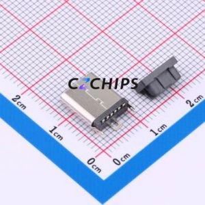 YTC-TC6-5100 USB Connector SMD Connector ( Connector Type: Type-C )( Gender: Female )( Mounting Type: Vertical Mount ) - Product Image 2