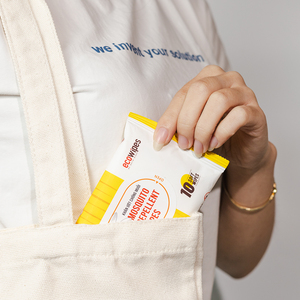 อีโค ไวป์ส ผ้าเช็ดทำความสะอาดไล่ยุง 10 แผ่น ผ้าเช็ดทำความสะอาดไล่แมลงสำหรับใช้กลางแจ้ง ขนาดพกพา - Product Image 4