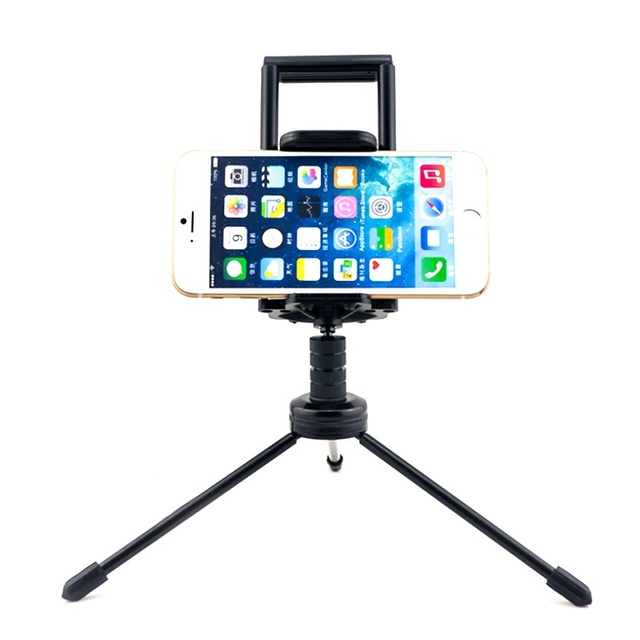 Adjustable Desktop Tripod Mobile Phone Tablet Holder