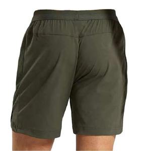 Shorts de randonnée pour hommes, grandes tailles, mi-longs, en polyester respirant, décontractés, couleur unie, logo personnalisé, séchage rapide - Product Image 1