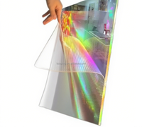 Pantalla LED de Malla Adhesiva Transparente y Flexible para Carteles Digitales SDK, Superfina de 2.5mm P6/P8/P10, Pantalla de Video para Tiendas Minoristas